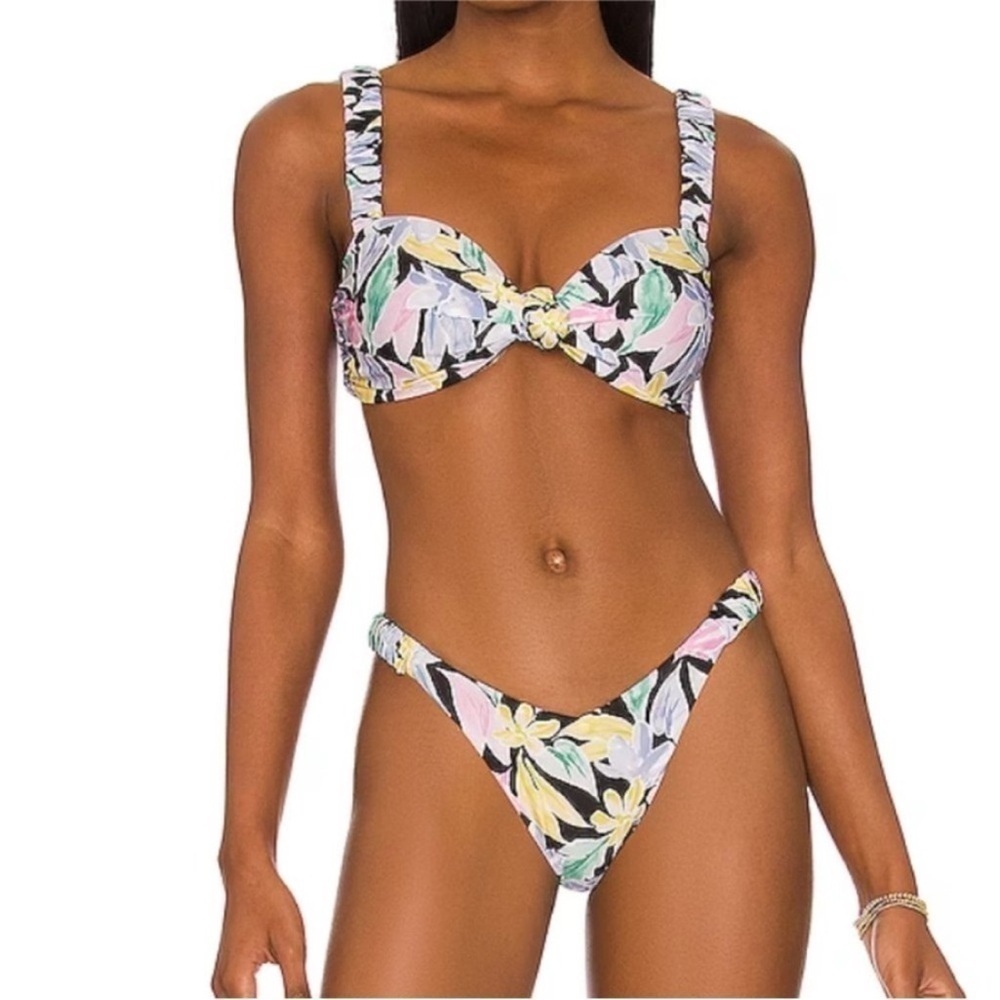 Beach Riot Feathery Foliagei Set - Phoebe Bottoms and Sariah Top